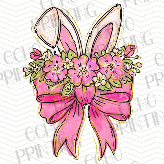 ESTRG 446 – FLORAL BUNNY BOW