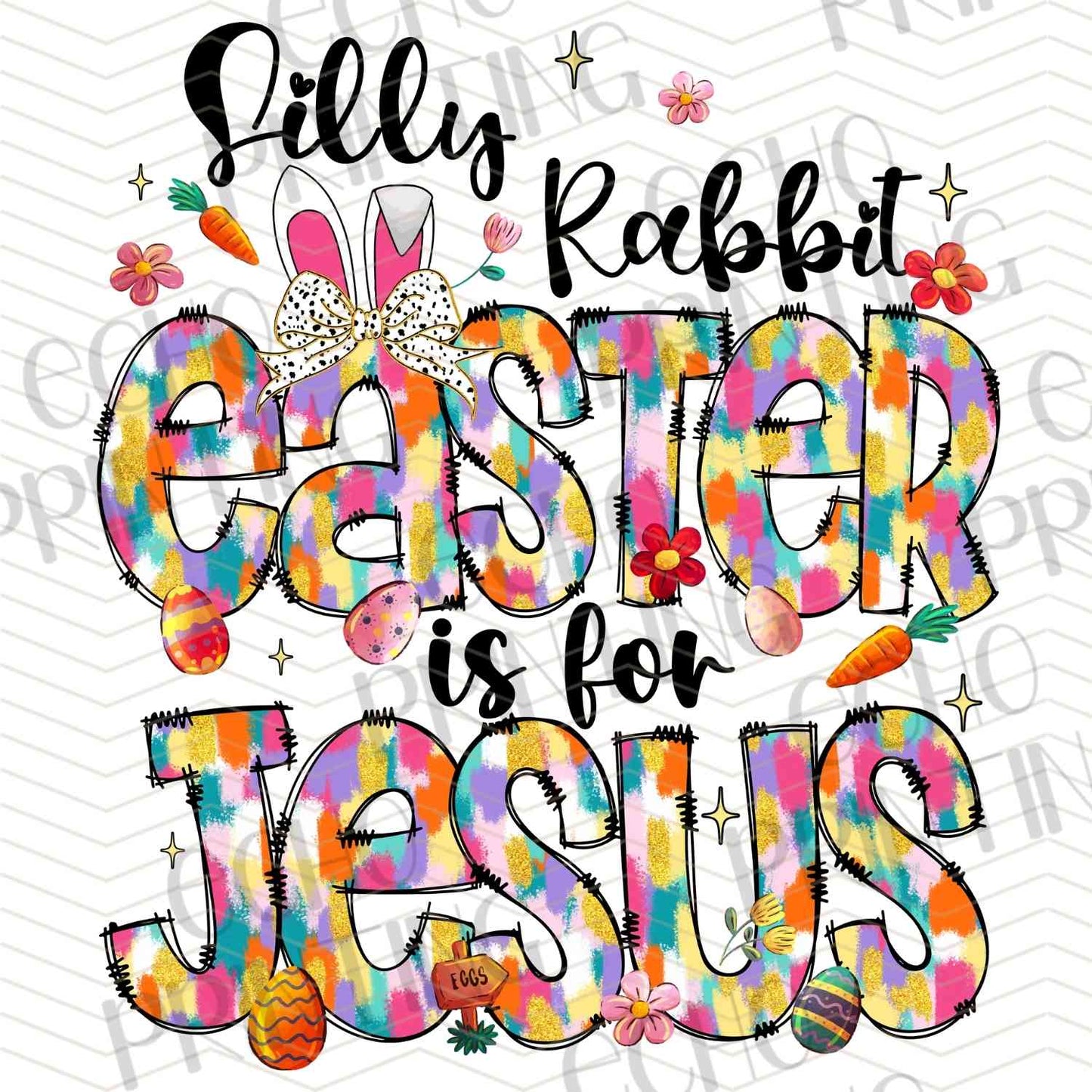 ESTRG 455 – EASTER IS FOR FAITH LETTERING