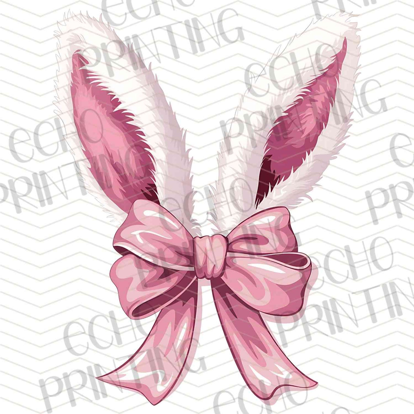 ESTRG 459 – PINK BUNNY EARS BOW