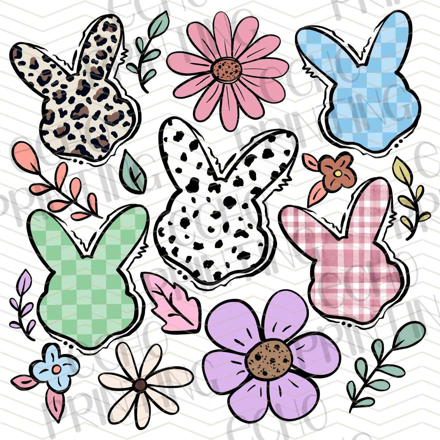 ESTRG 465 – BUTTERFLY FLOWER SET