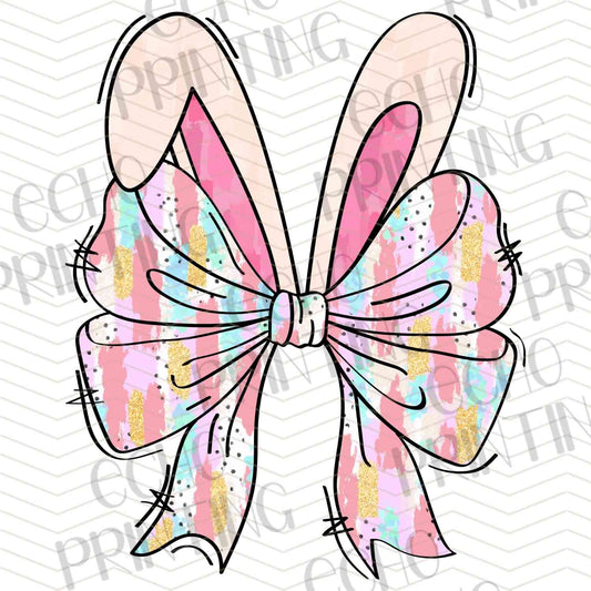 ESTRG 483 – COLORFUL BUNNY BOW