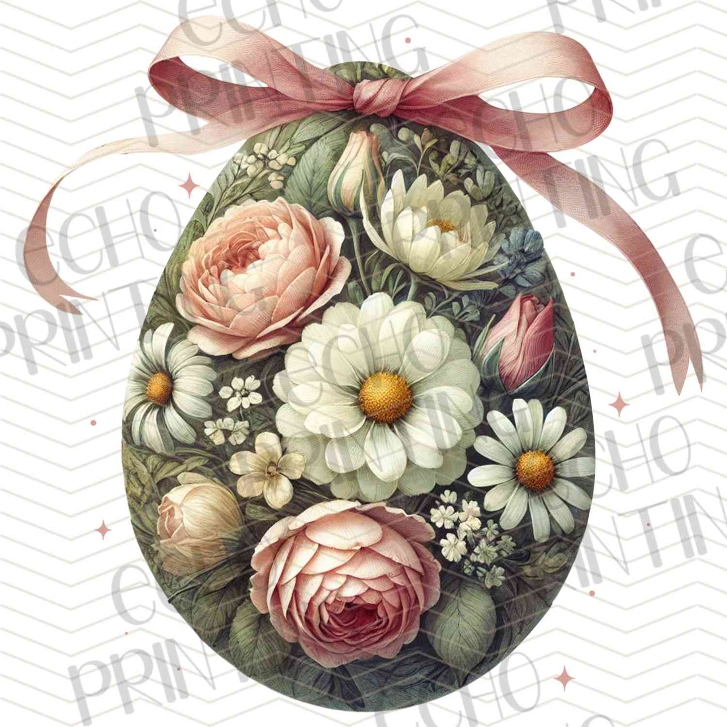 ESTRG 490 – FLORAL EGG DECOR