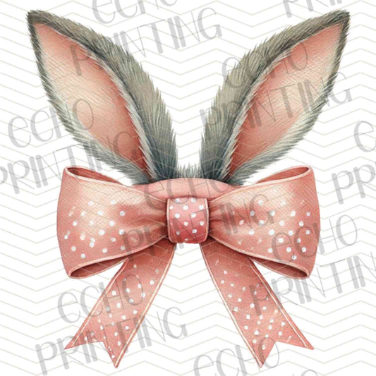 ESTRG 497 – SOFT PINK BUNNY BOW