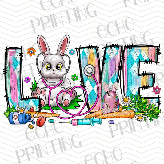 ESTRG 50 - LOVE BLOCK LETTERS