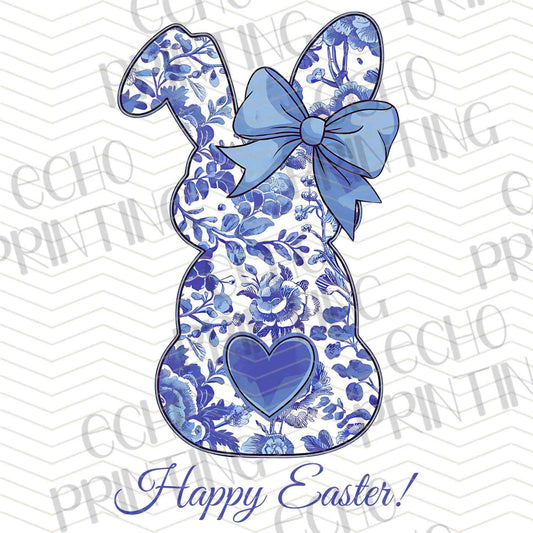 ESTRG 515 – BLUE FLORAL BUNNY