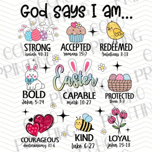 ESTRG 516 – FAITH AFFIRMATION LIST