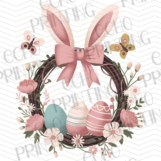 ESTRG 520 – FLORAL BUNNY WREATH