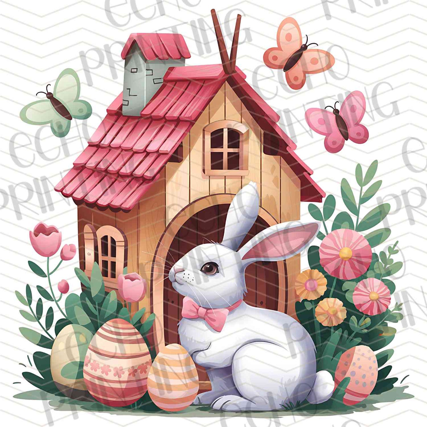 ESTRG 522 – BUNNY BIRDHOUSE GARDEN
