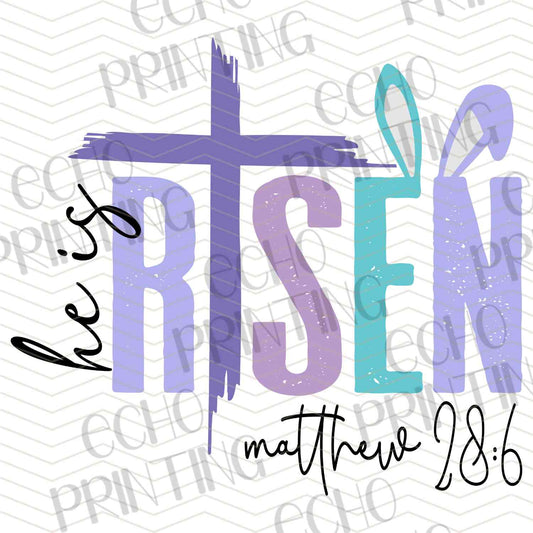 ESTRG 532 – HE IS RISEN SCRIPT CROSS