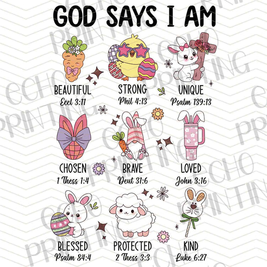 ESTRG 544 – FAITH AFFIRMATION LIST