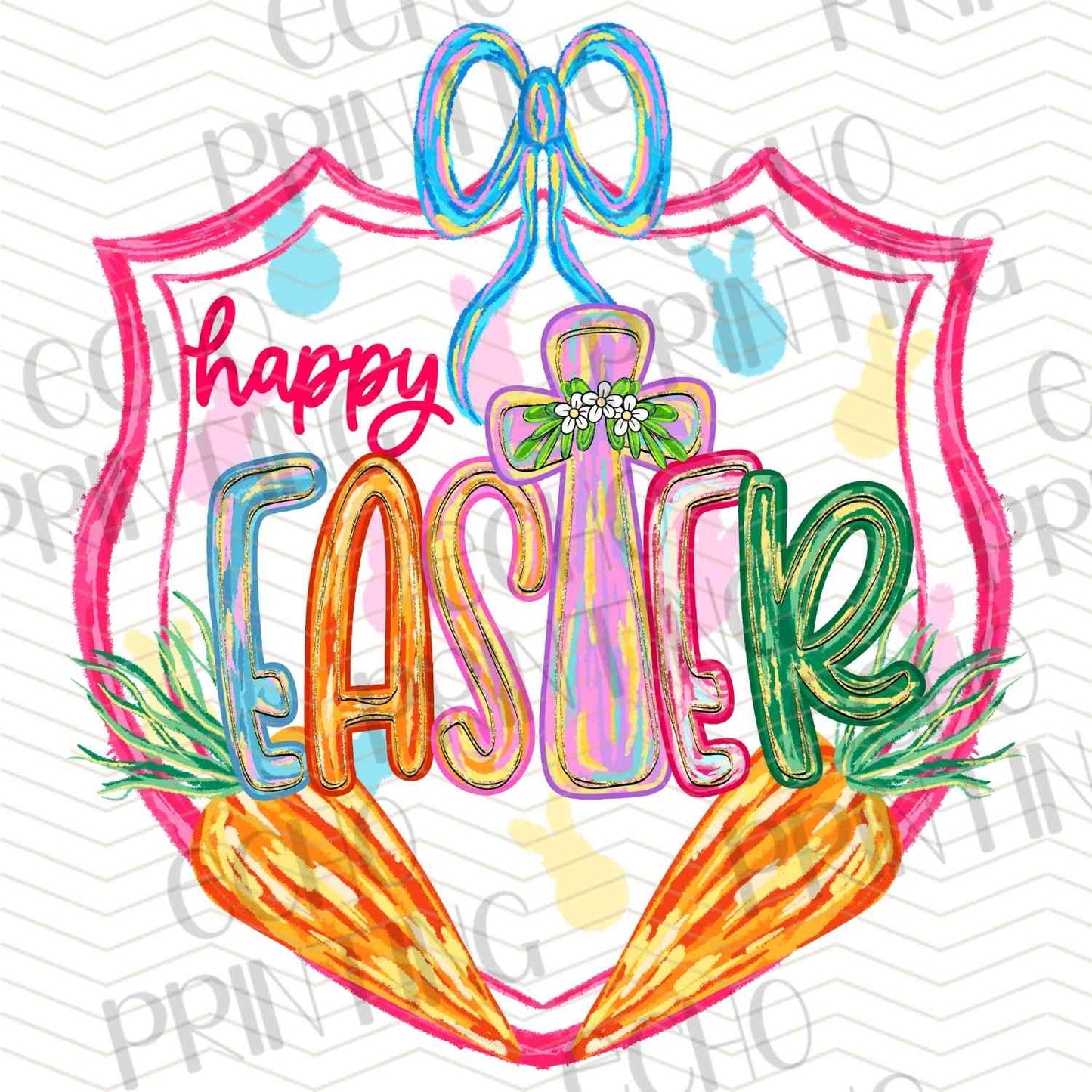ESTRG 577 - HAPPY EASTER SHIELD