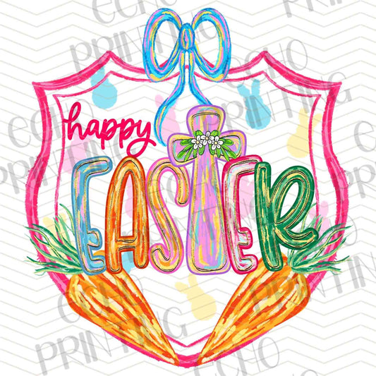 ESTRG 577 – HAPPY EASTER SHIELD