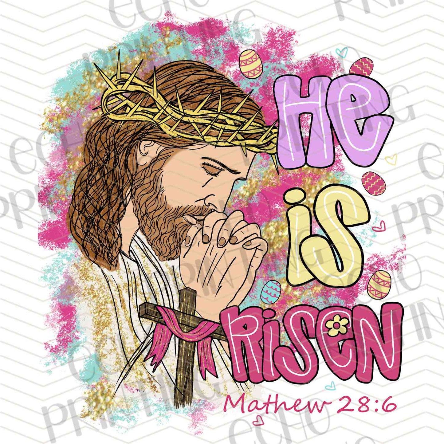 ESTRG 578 – HE IS RISEN PORTRAIT