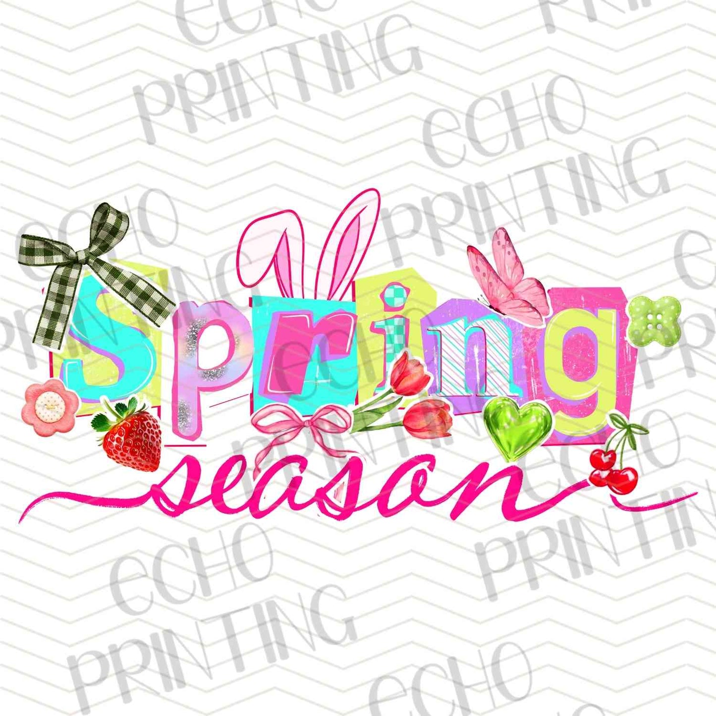 ESTRG 589 - SPRING SEASON LETTERING