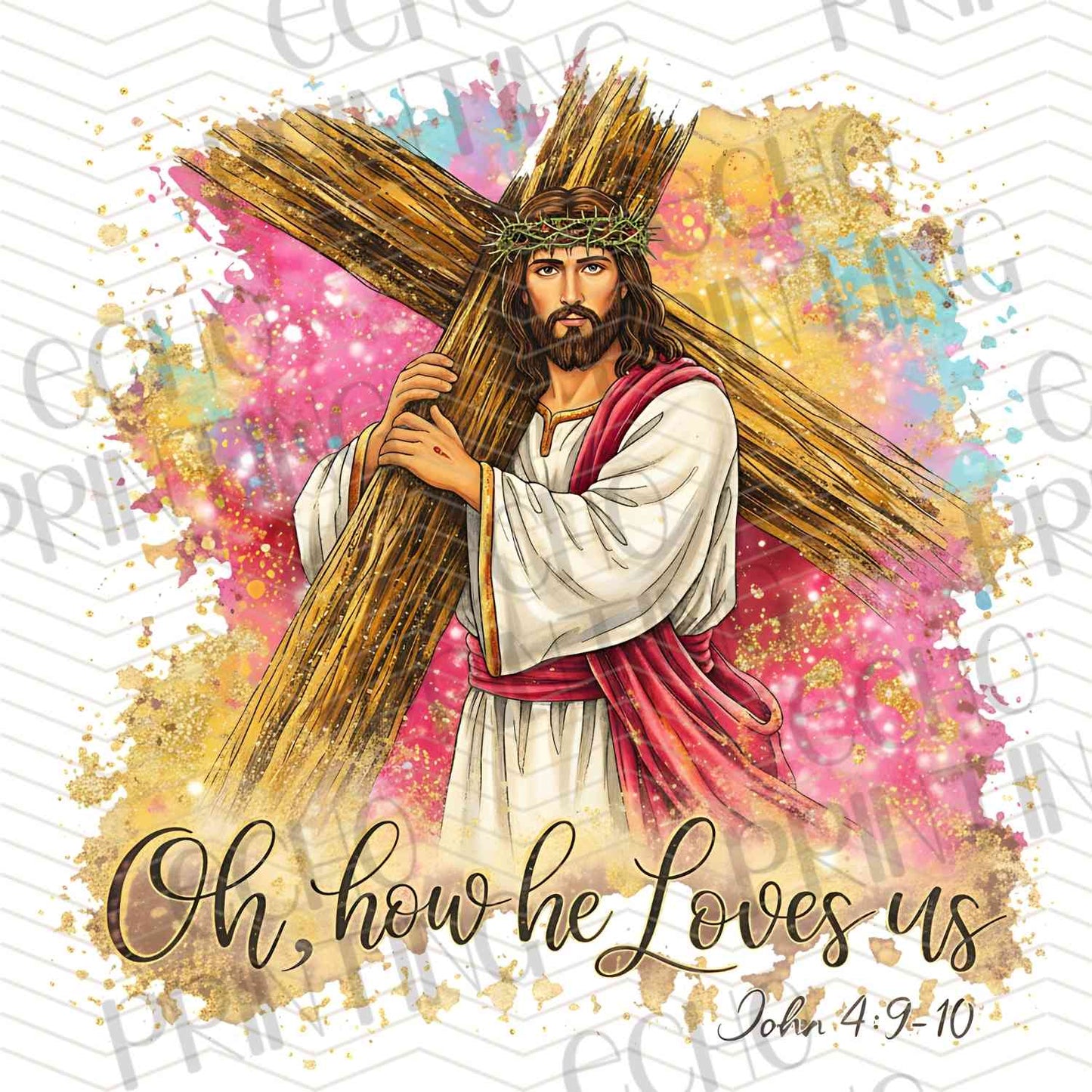 ESTRG 591 - HE IS RISEN JESUS ART