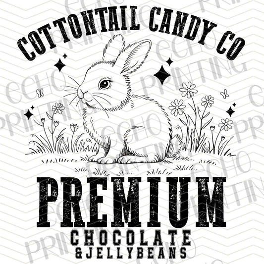 ESTRG 610 - COTTONTAIL CANDY CO VINTAGE SIGN