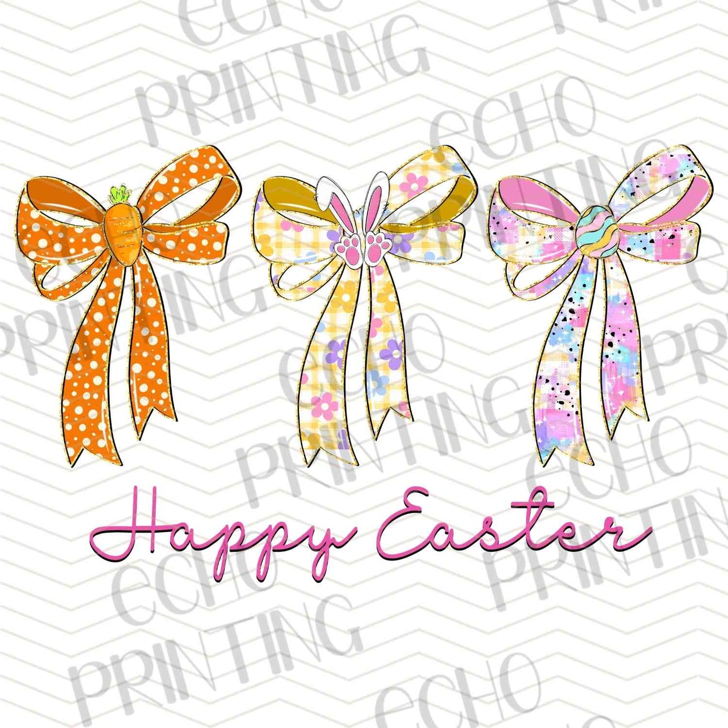 ESTRG 620 - HAPPY EASTER BOWS