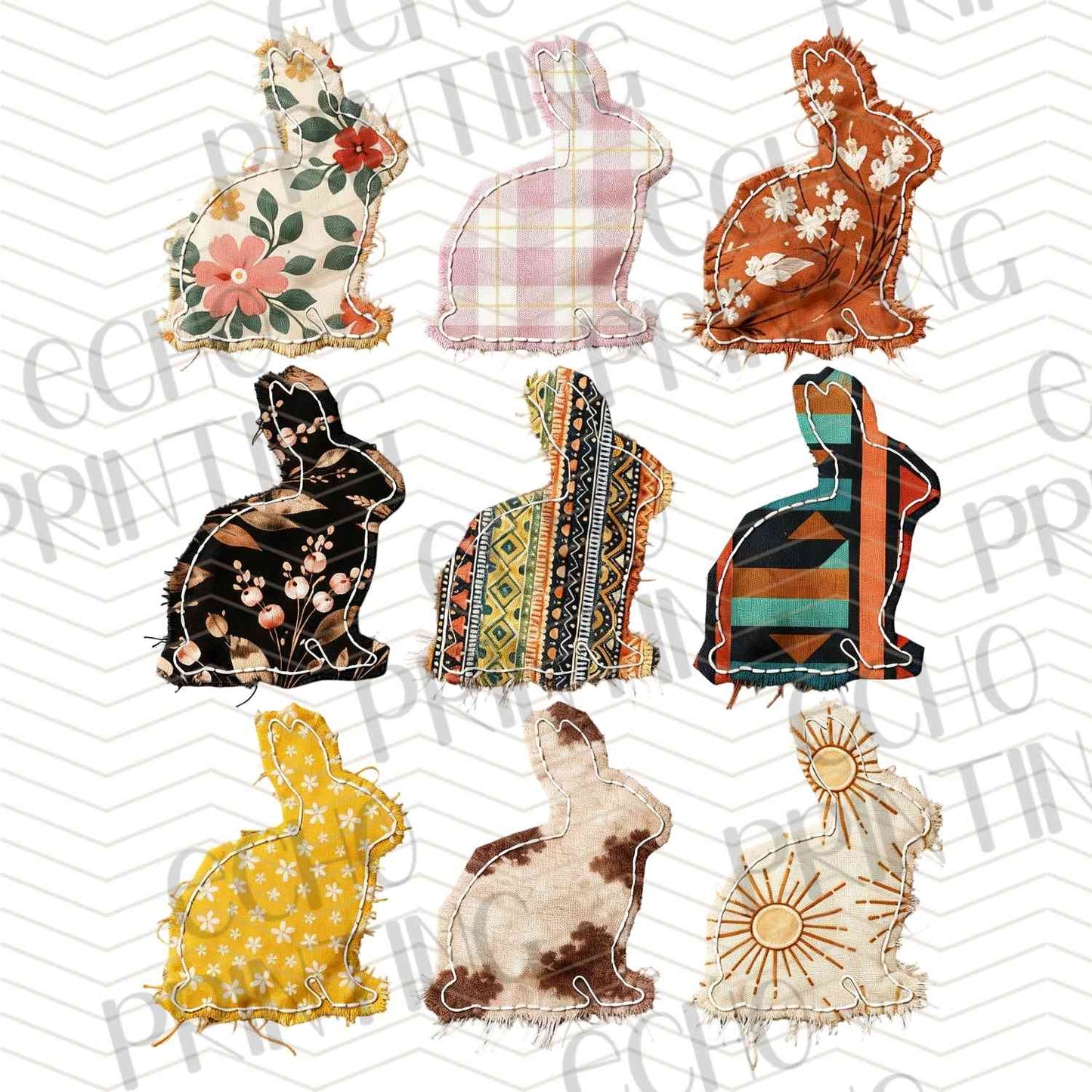 ESTRG 628 - NEUTRAL BUNNY SET
