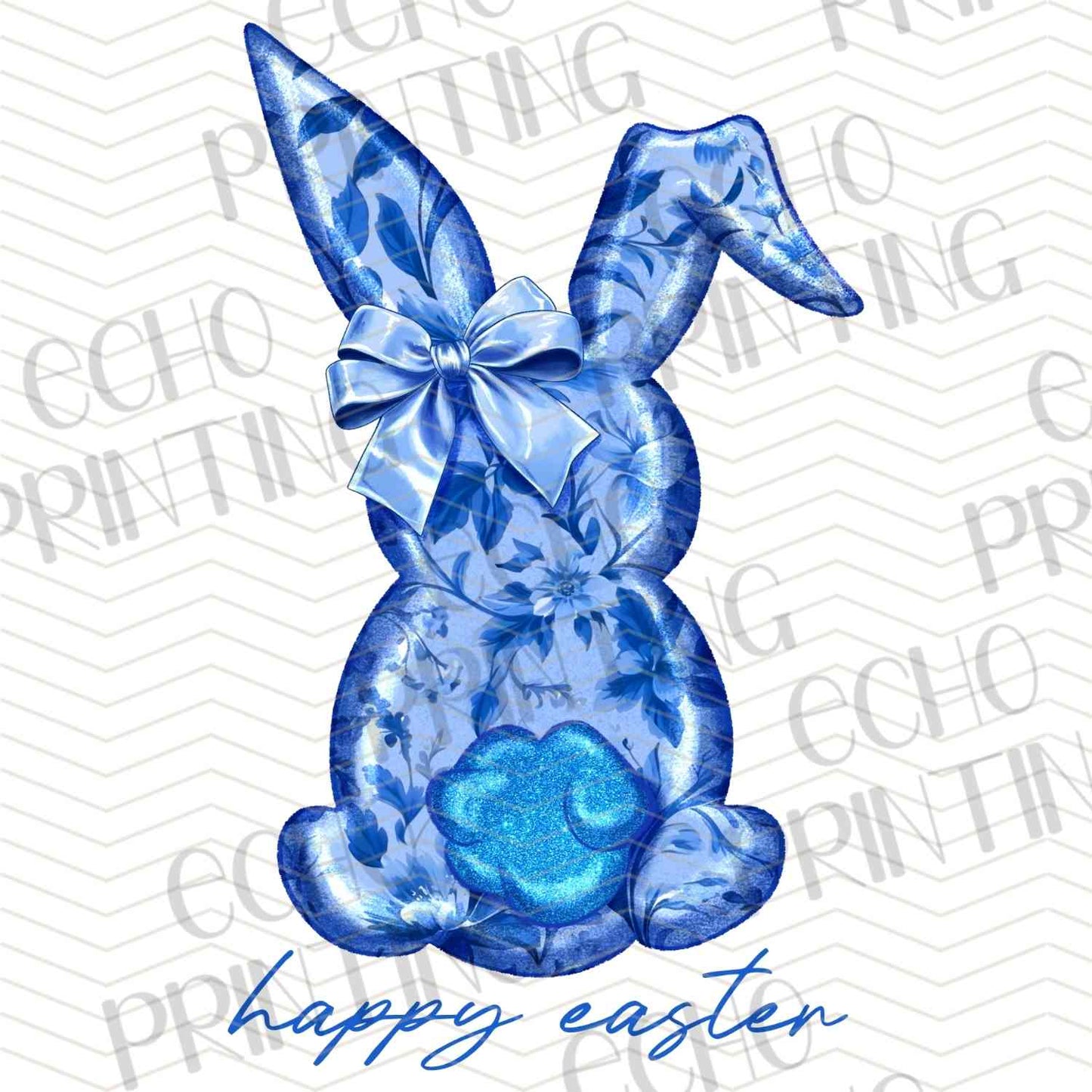 ESTRG 648 - BLUE BUNNY WATERCOLOR