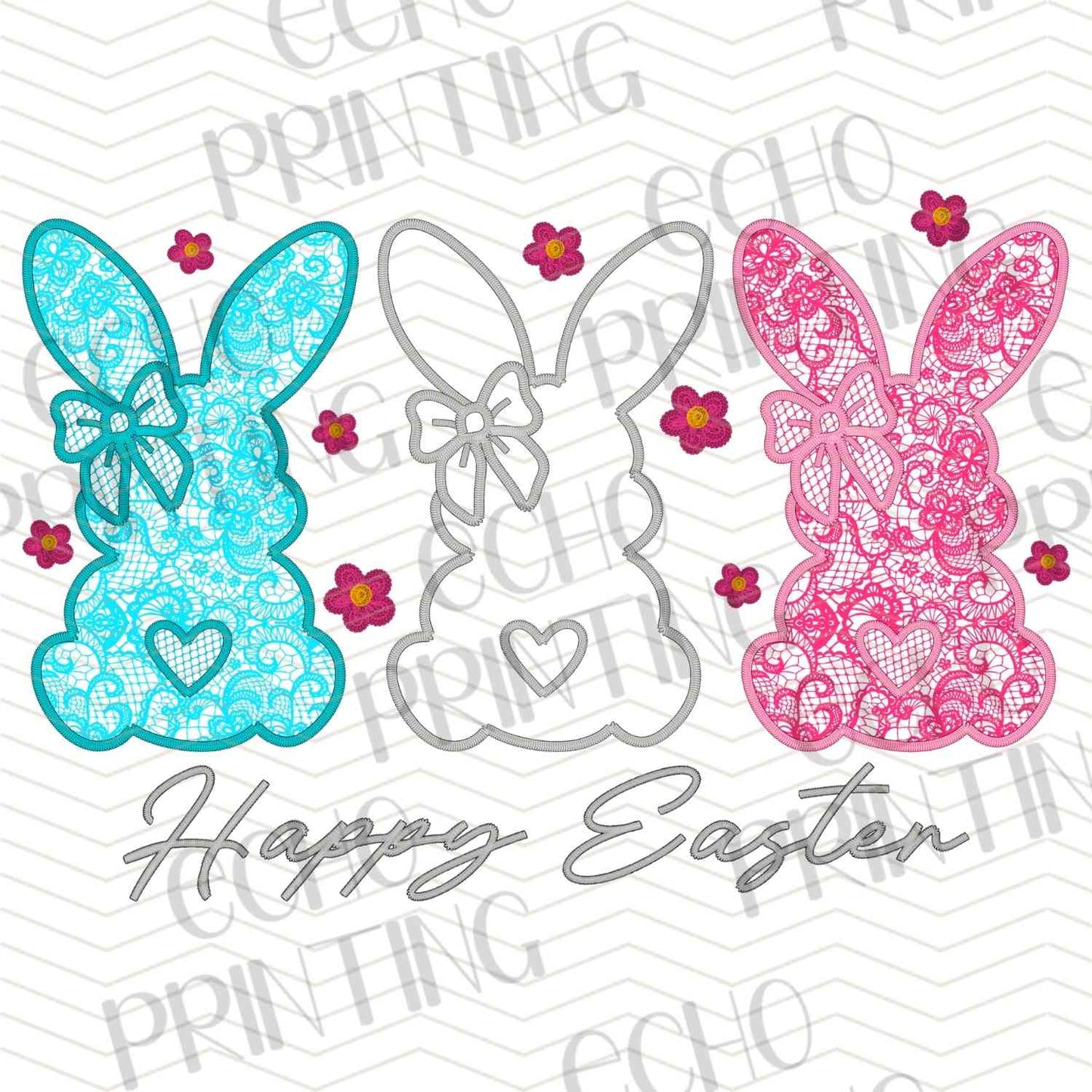 ESTRG 651 - HAPPY EASTER BUNNY SET