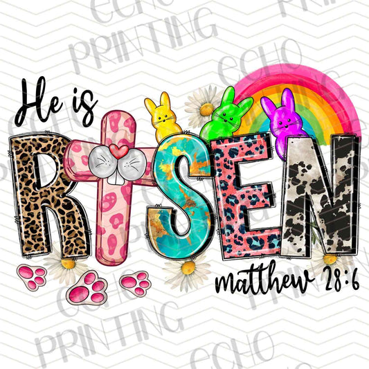 ESTRG 663 - HE IS RISEN RAINBOW