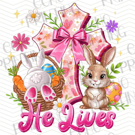 ESTRG 667 - HE LIVES CROSS
