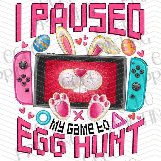 ESTRG 691 - GAME PAUSED EGG HUNT