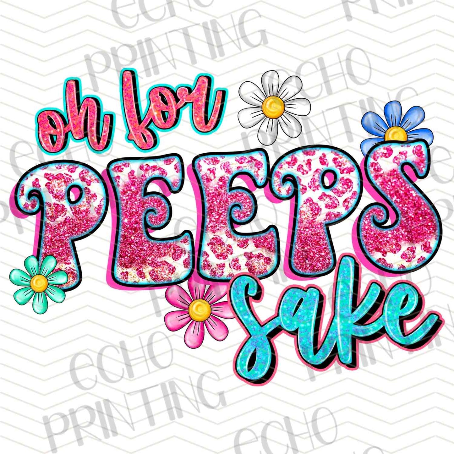 ESTRG 694 - OH FOR PEEPS SAKE COLORFUL