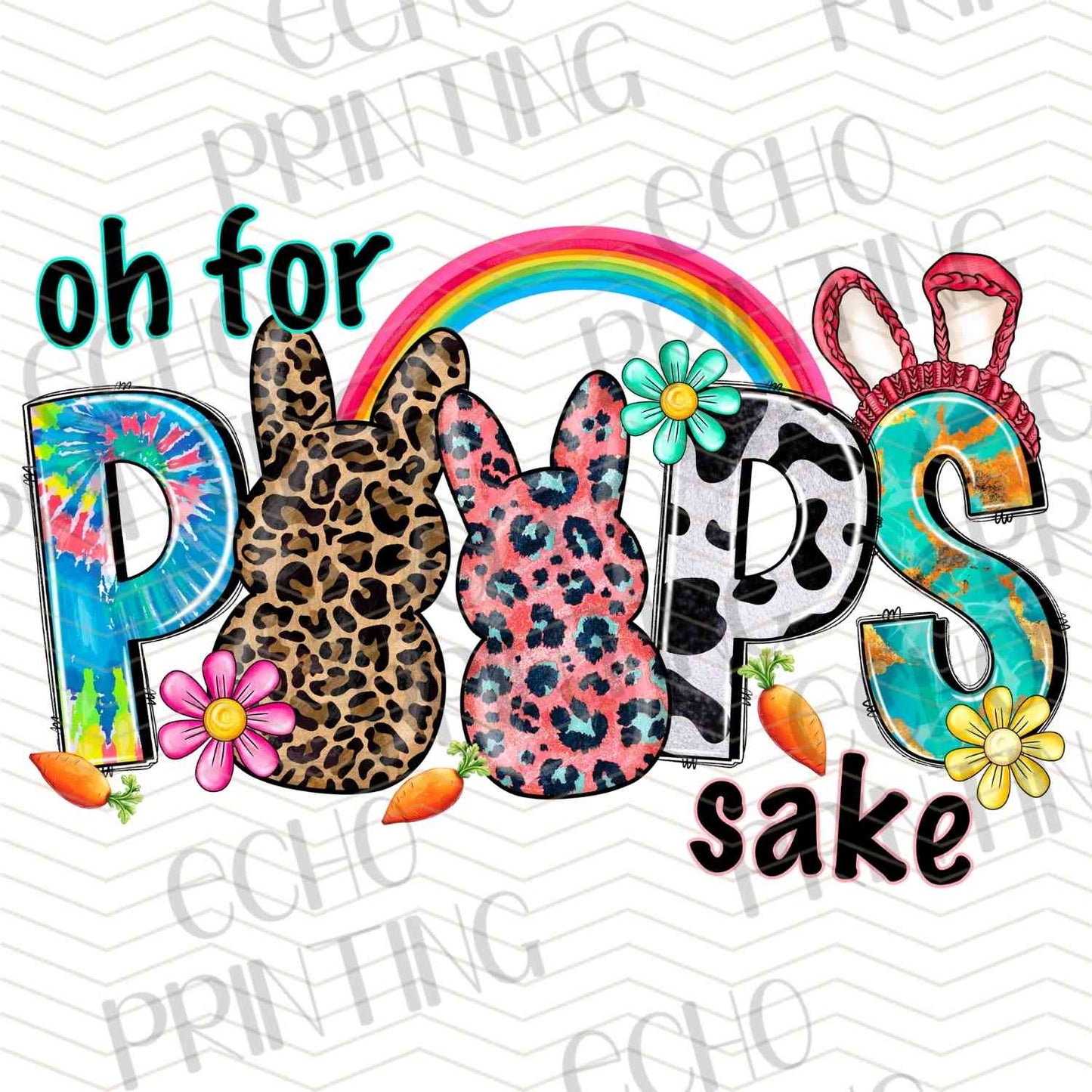 ESTRG 695 - OH FOR PEEPS SAKE RAINBOW