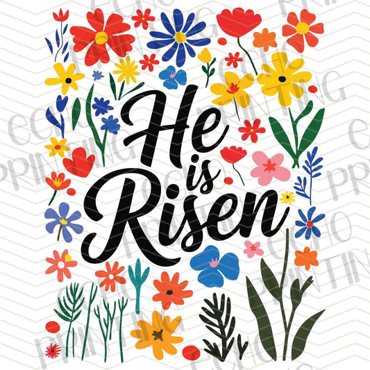 ESTRG 69 - HE IS RISEN FLORAL