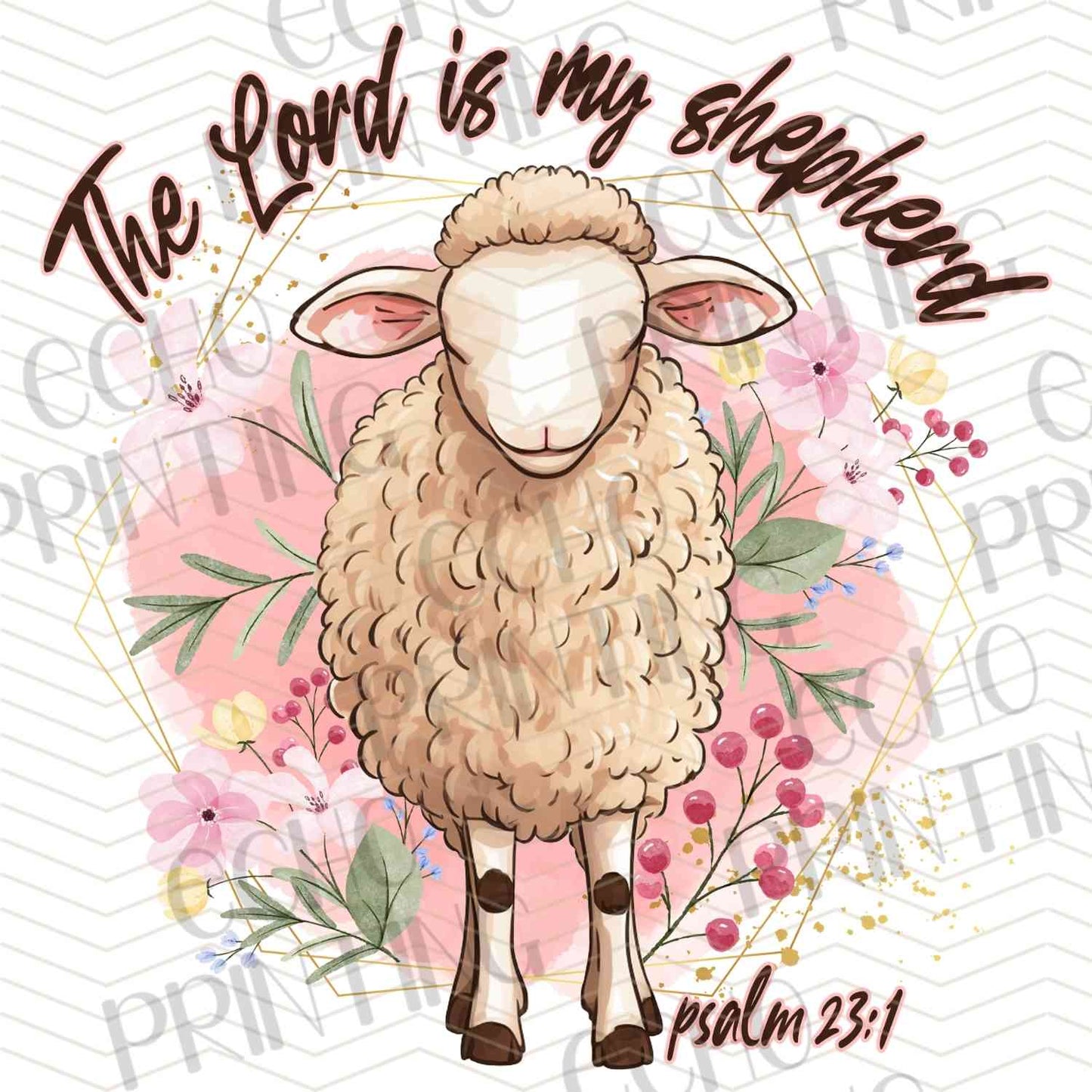 ESTRG 726 - THE LORD IS MY SHEPHERD LAMB