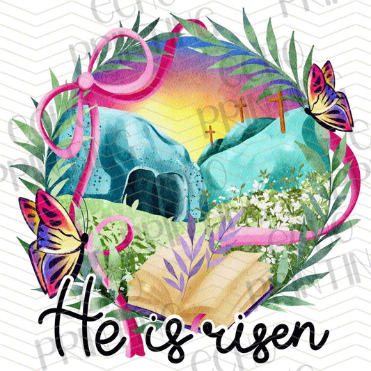 ESTRG 85 - HE IS RISEN WREATH