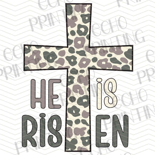 ESTRG 87 - LEOPARD CROSS TEXT