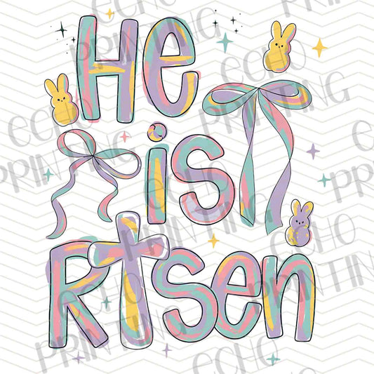 ESTRG 88 - HE IS RISEN COLOR TEXT