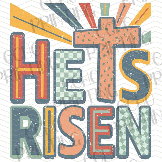ESTRG 95 - HE IS RISEN BLOCK TEXT