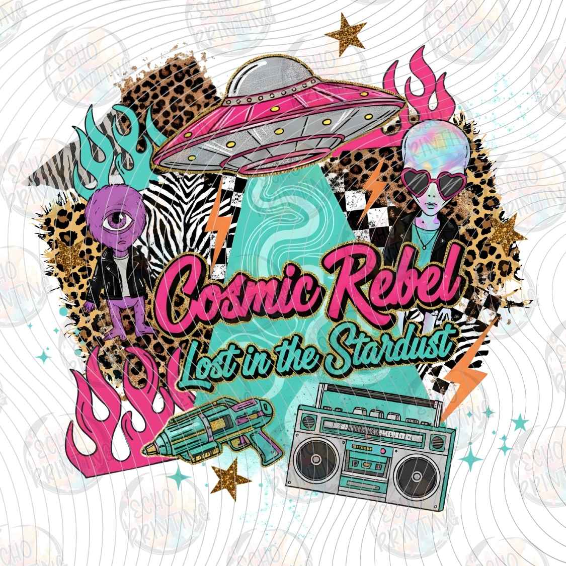 FLKR 12 - COSMIC REBEL SPACE GIRL