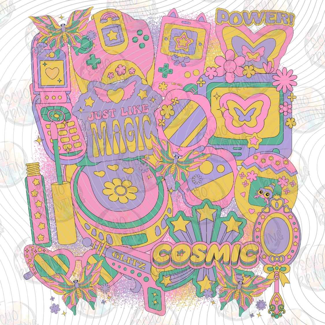 FLKR 20 - COSMIC ALIEN DOODLES