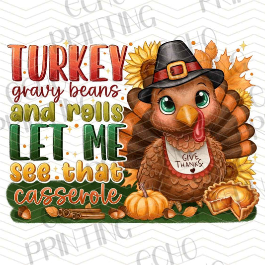 FLTK 1060 - TURKEY GRAVY BEANS ROLLS