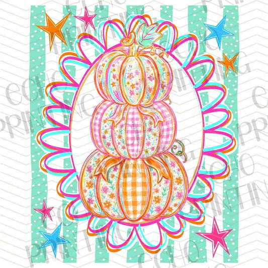 FLTK 1073 - PASTEL PUMPKIN RETRO STYLE
