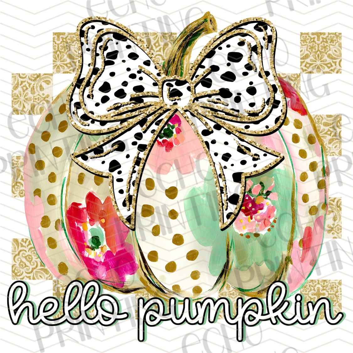 FLTK 1078 - HELLO PUMPKIN PASTEL STYLE