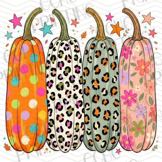 FLTK 1080 - PATTERN PUMPKIN AUTUMN COLLECTION