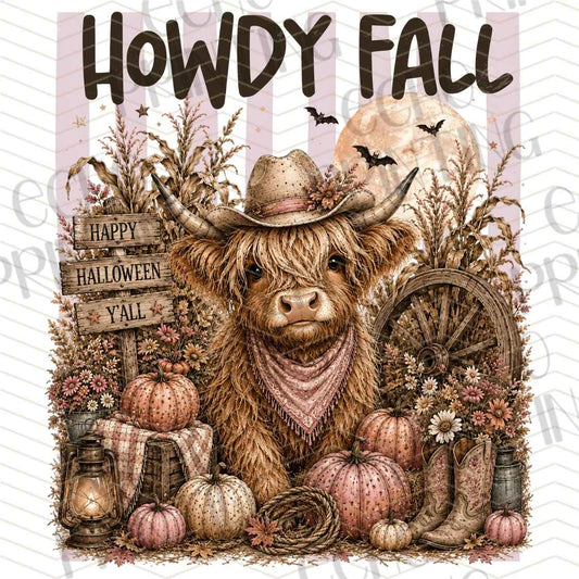 FLTK 1085 - HOWDY FALL HIGHLAND COW