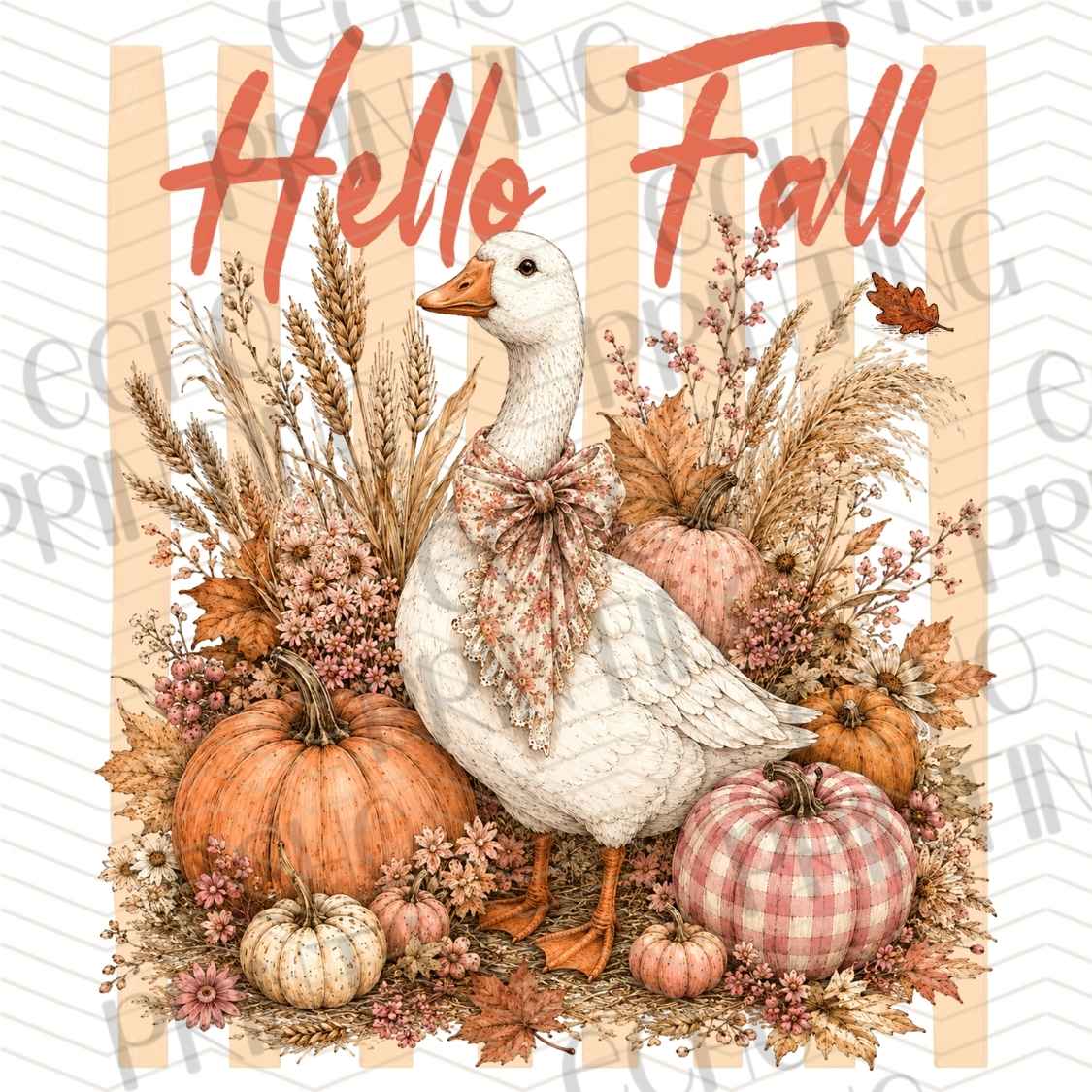 FLTK 1086 - HELLO FALL GOOSE PAIR