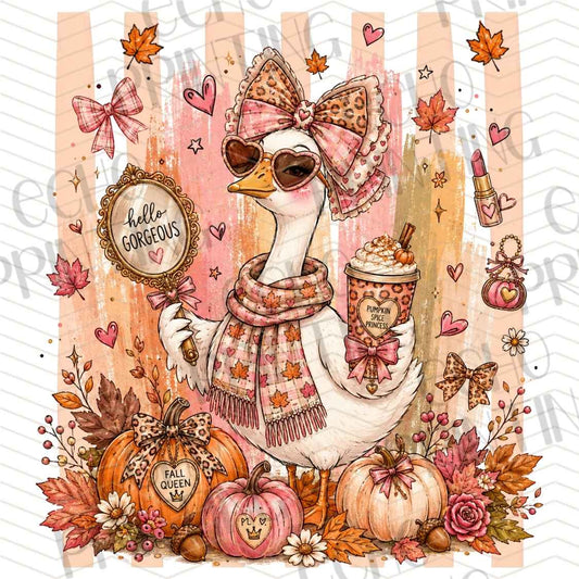 FLTK 1099 - AUTUMN LLAMA COFFEE VIBES