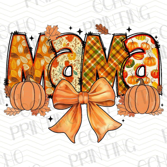 FLTK 111 – MAMA PUMPKIN ORANGE BOW