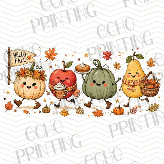 FLTK 1111 - AUTUMN GNOME FRIENDS COLLAGE
