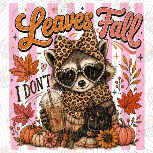 FLTK 1124 - LEAVES FALL RACCOON