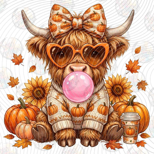 FLTK 1153 - HIGHLAND COW FALL VIBES