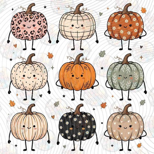 FLTK 1157 - AUTUMN PUMPKIN PATTERN