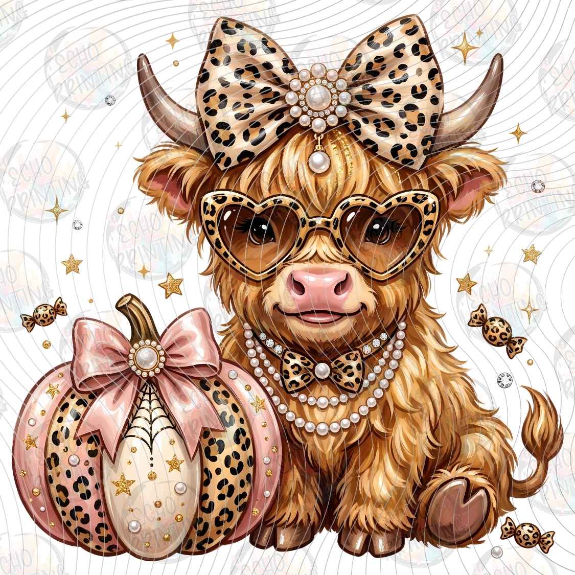 FLTK 1159 - HIGHLAND COW PUMPKINS